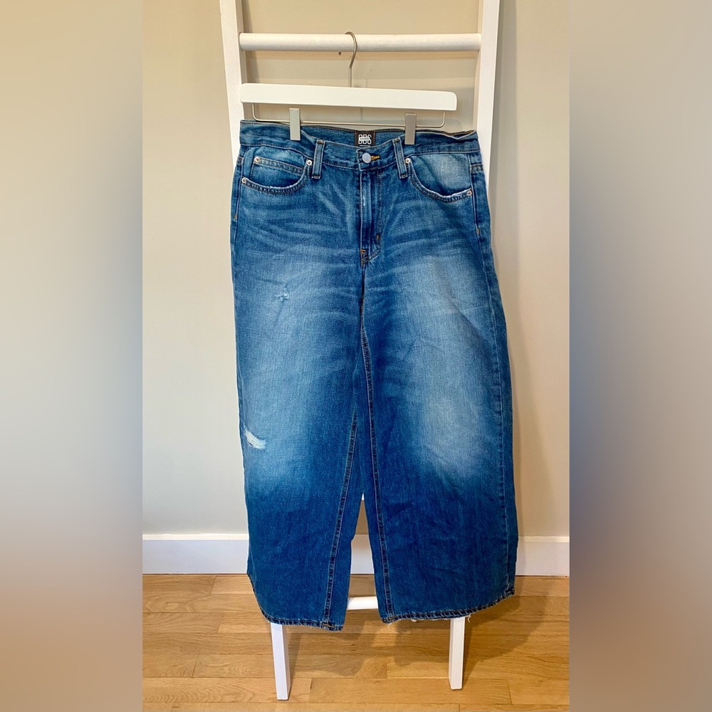 BDG Urban Outfitters - Wide Leg High Rise Distressed Jeans - Size 27